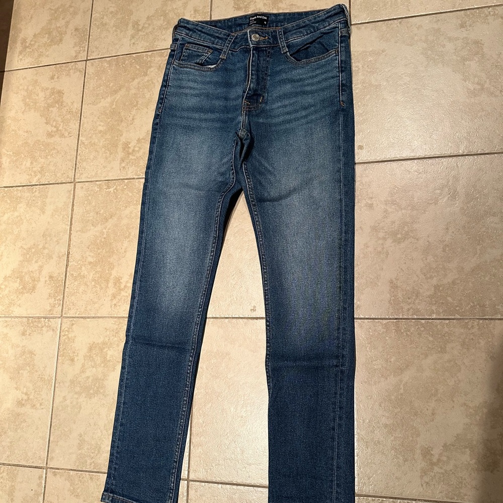 Men’s Frank and Oak Skinny Jean, Dark Wash